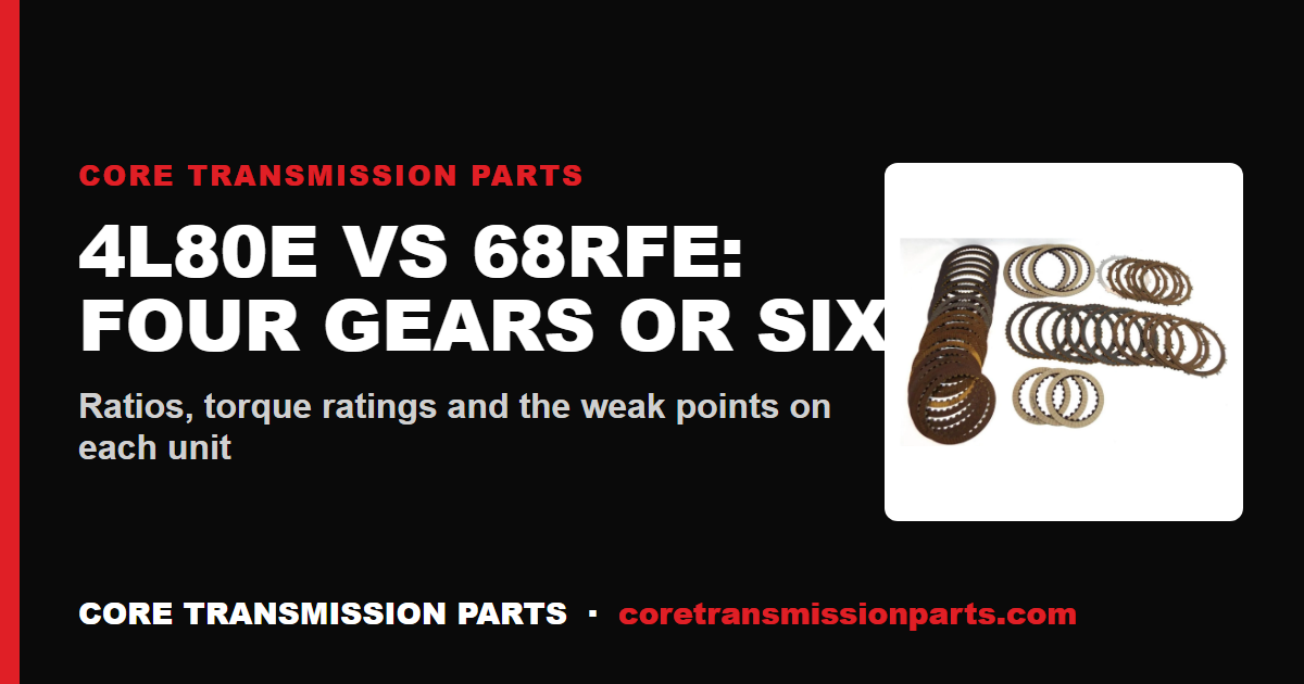 4L80E vs 68RFE: Differences and Which One to Choose