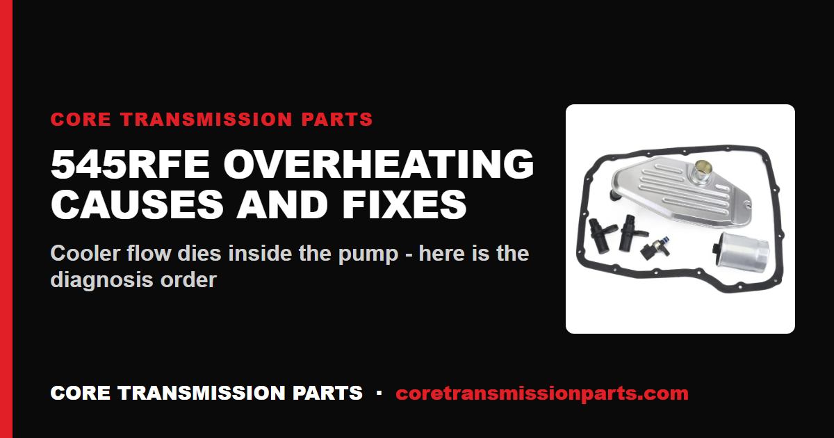 545RFE Overheating Causes and Fixes