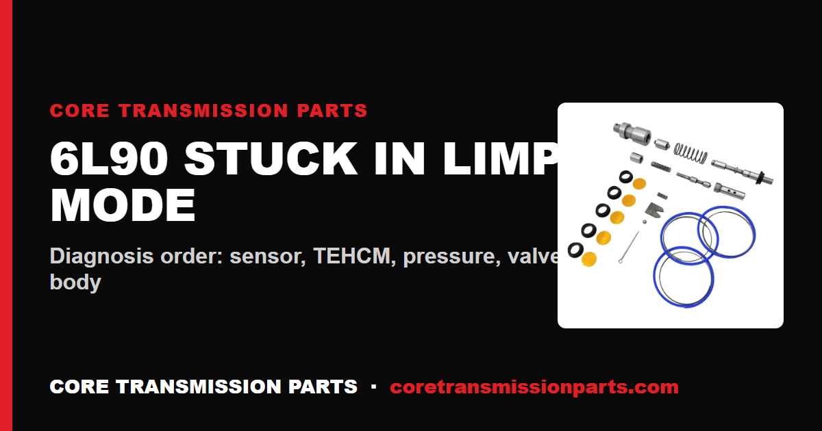 6L90 Stuck in Limp Mode: Causes, Diagnosis Order, and the Real Fix