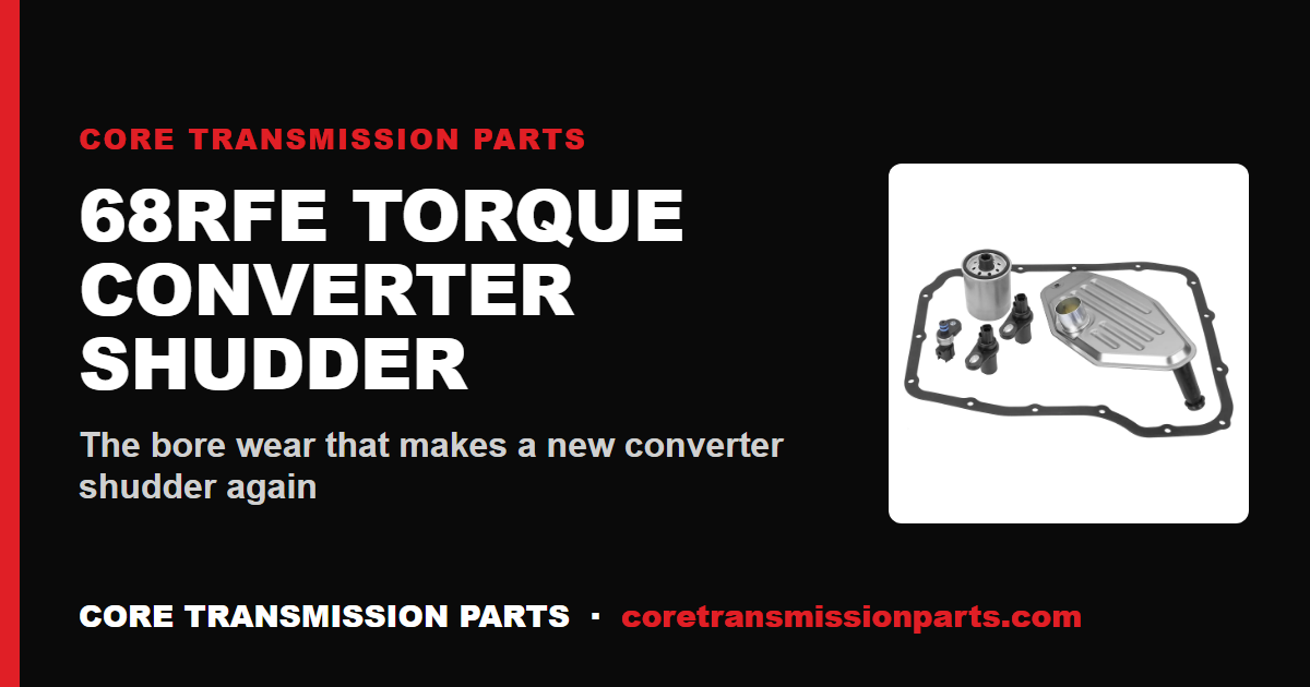 68RFE Torque Converter Shudder: Causes and the Real Fix