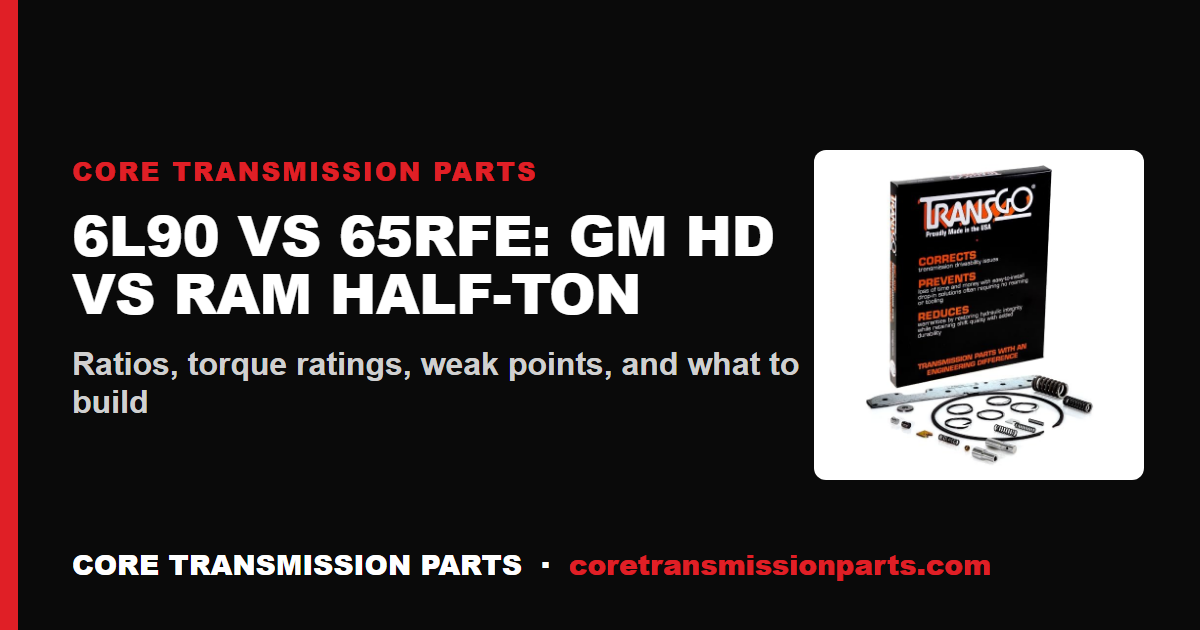 6L90 vs 65RFE: Differences and Which One to Choose