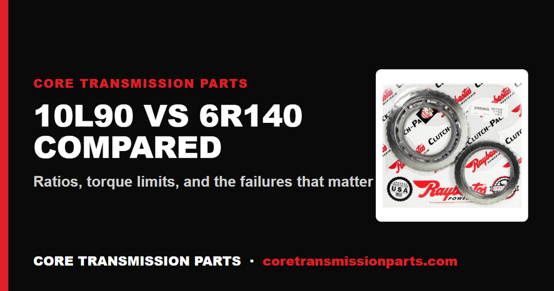 10L90 vs 6R140: Differences, Strength, and Which One to Choose