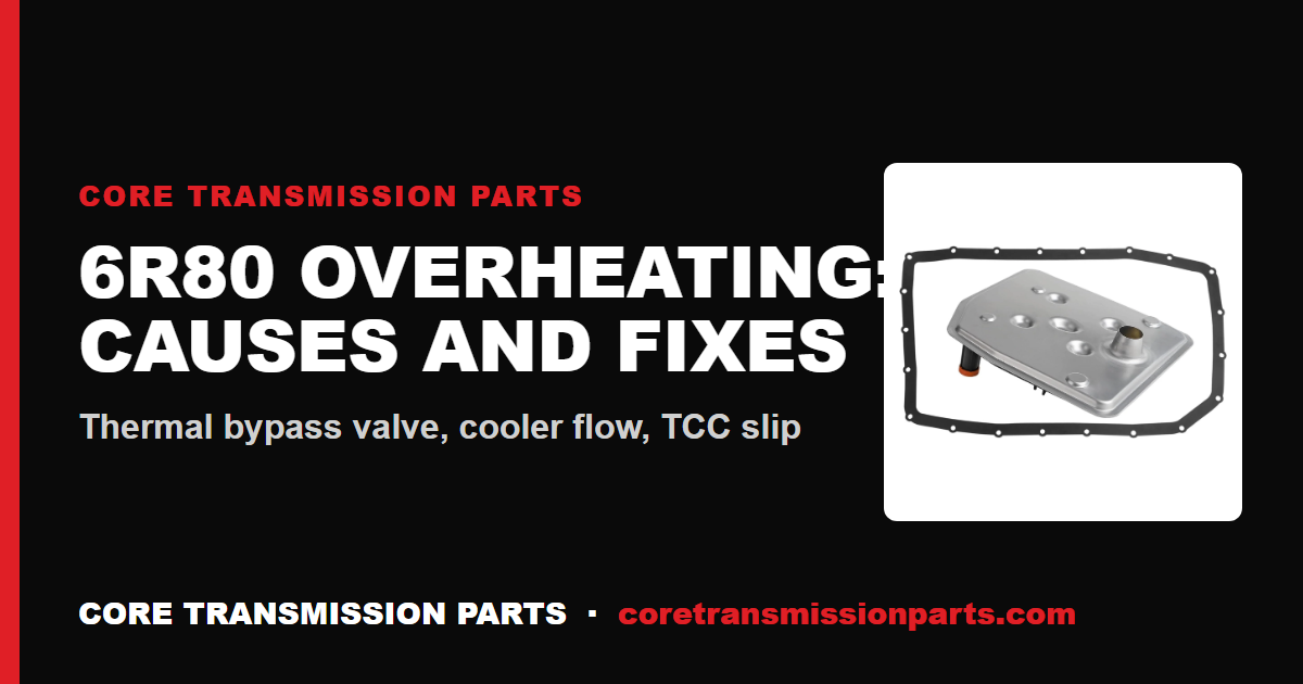 6R80 Overheating - Causes and Fixes
