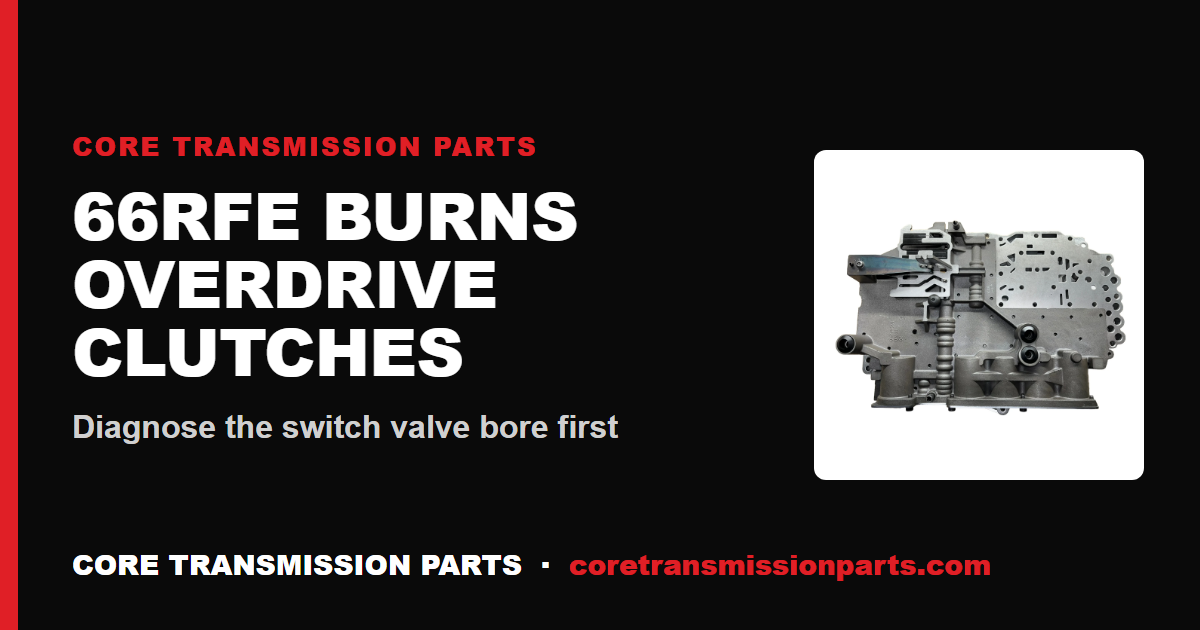 66RFE Loses Overdrive: Diagnosis, Causes and the Real Fix