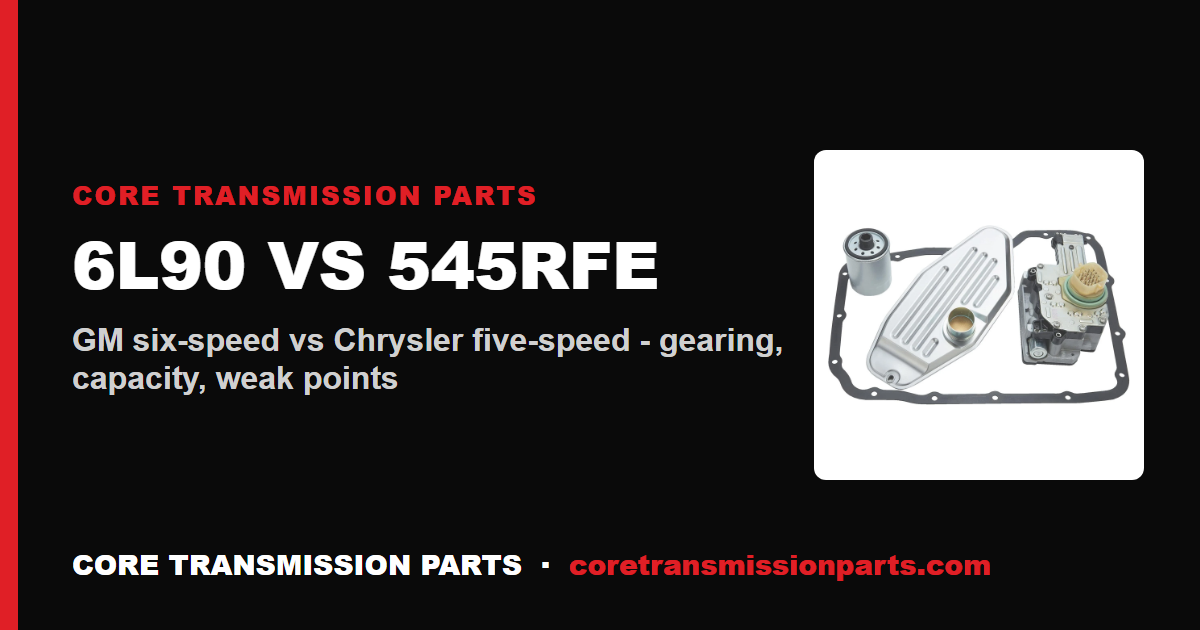6L90 vs 545RFE: Differences and Which One to Choose