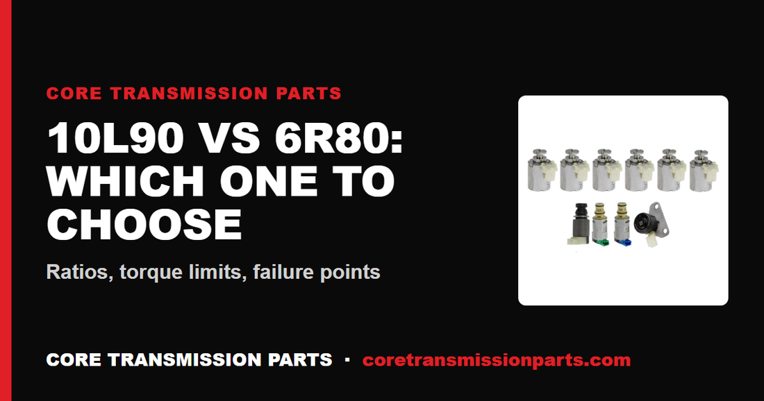 10L90 vs 6R80: Differences, Strength Limits, and Which One to Choose