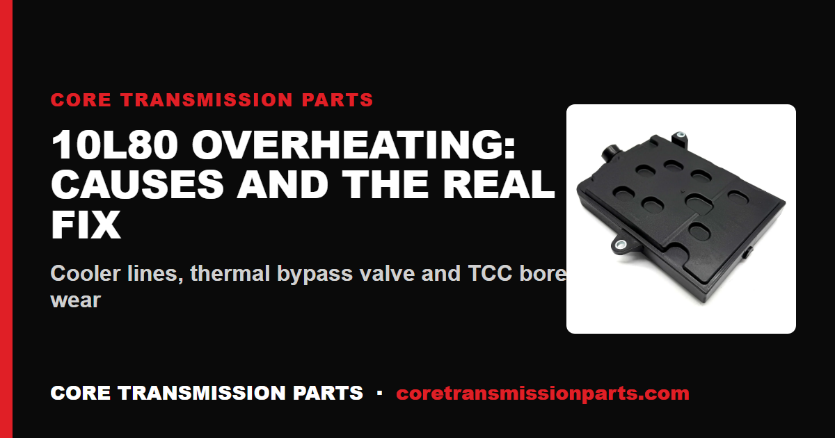 10L80 Overheating: Causes, Diagnosis Order, and the Real Fix