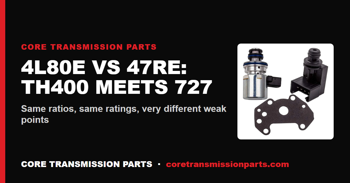 4L80E vs 47RE: Differences and Which One to Choose