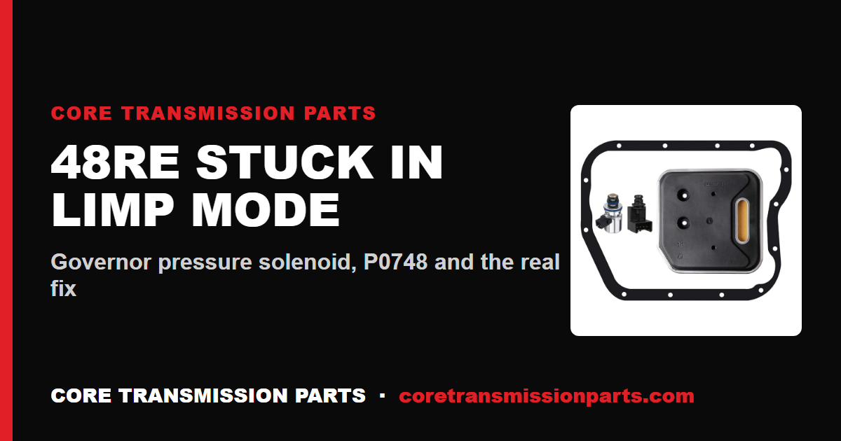 48RE Stuck in Limp Mode: Causes and Fixes