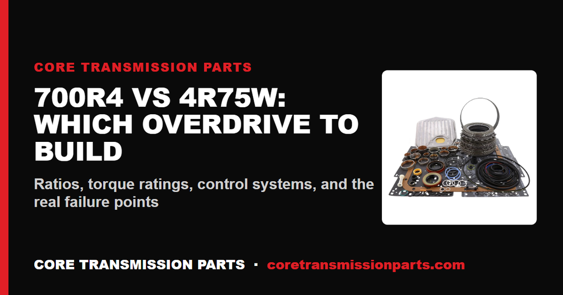 700R4 vs 4R75W: Differences, Strength, and Which One to Choose