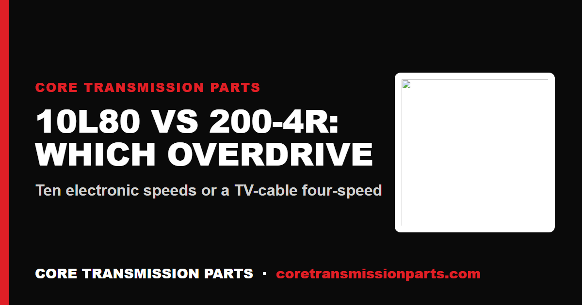 10L80 vs 200-4R: Differences and Which One to Choose