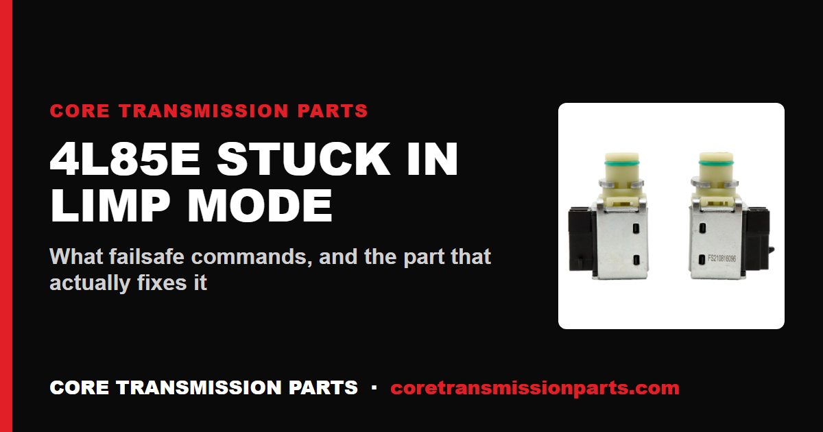4L85E Stuck in Limp Mode: Causes, Diagnosis, and the Real Fix