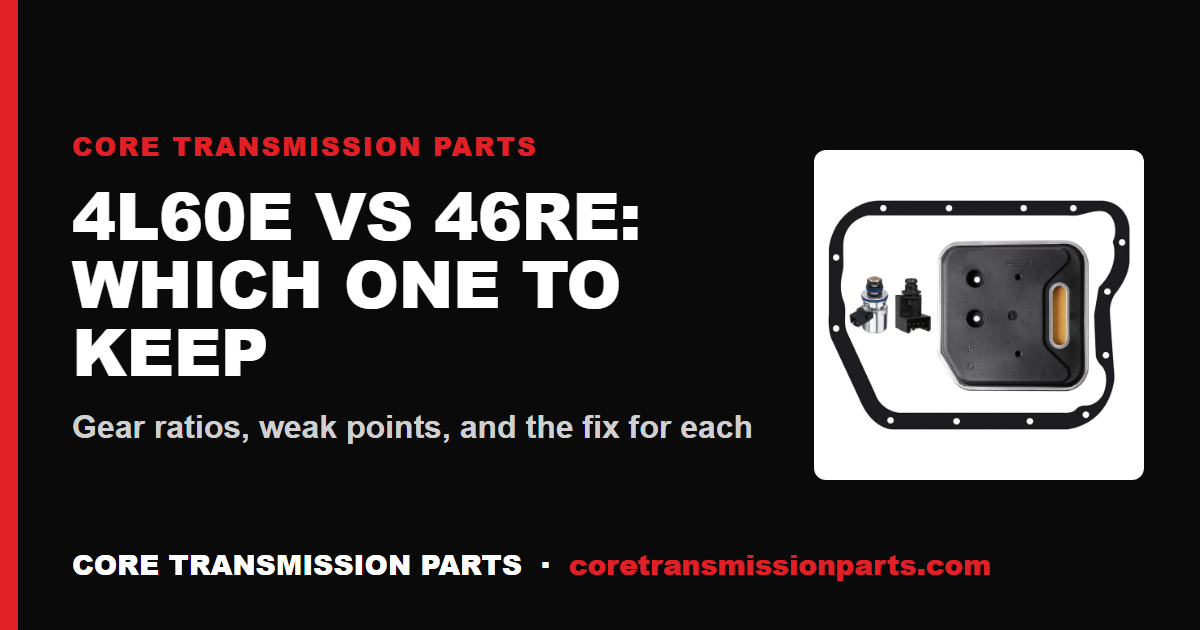 4L60E vs 46RE: Differences, Strength, and Which One to Choose