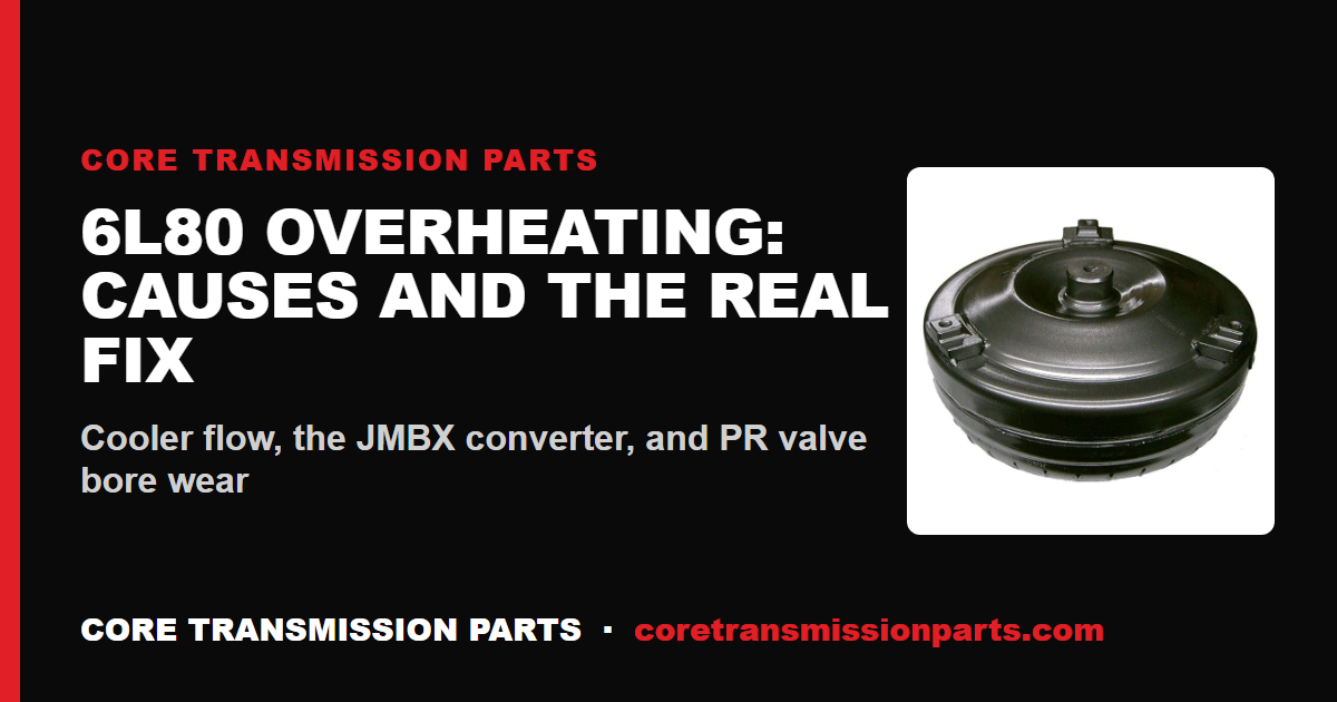 6L80 Overheating: Causes, Diagnosis Order, and the Real Fix