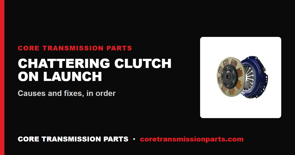 Chattering Clutch When Launching: Causes and Fixes