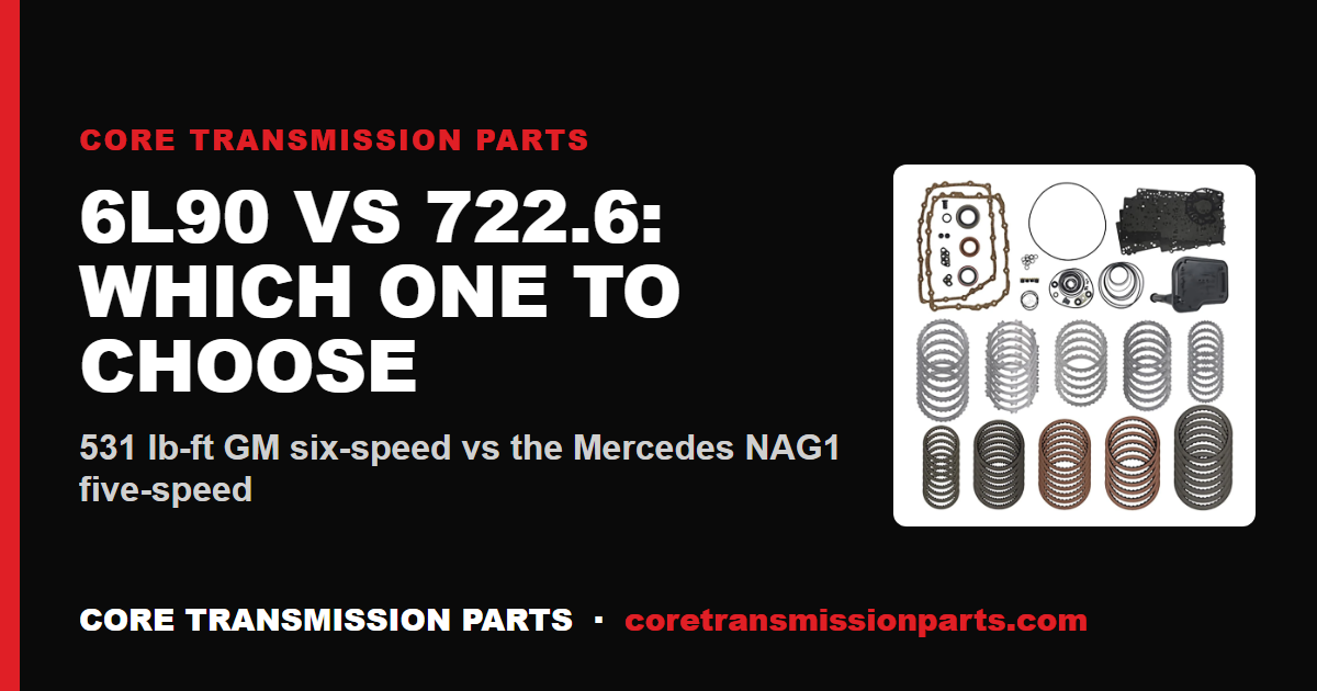 6L90 vs 722.6: Differences and Which One to Choose