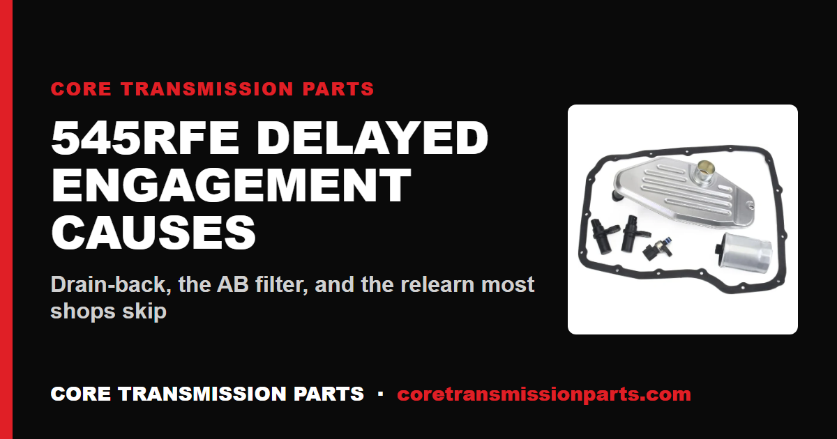 545RFE Delayed Engagement Causes