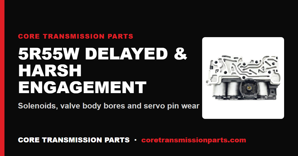 5R55W Harsh Shift and Delayed Engagement: Diagnosis and the Real Fix