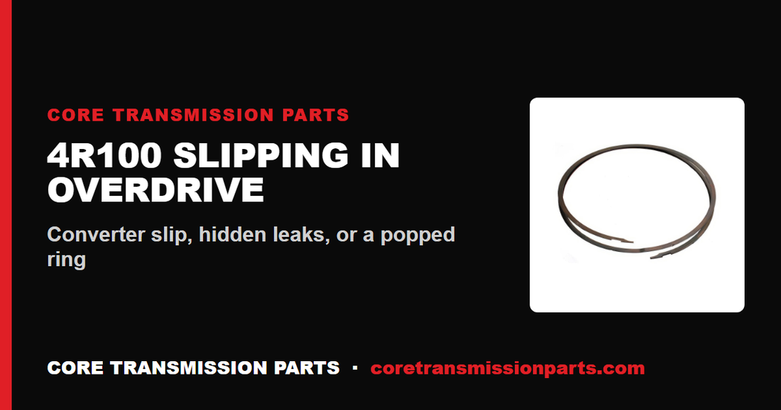 4R100 Slipping in Overdrive: Causes, Diagnosis, and the Fix