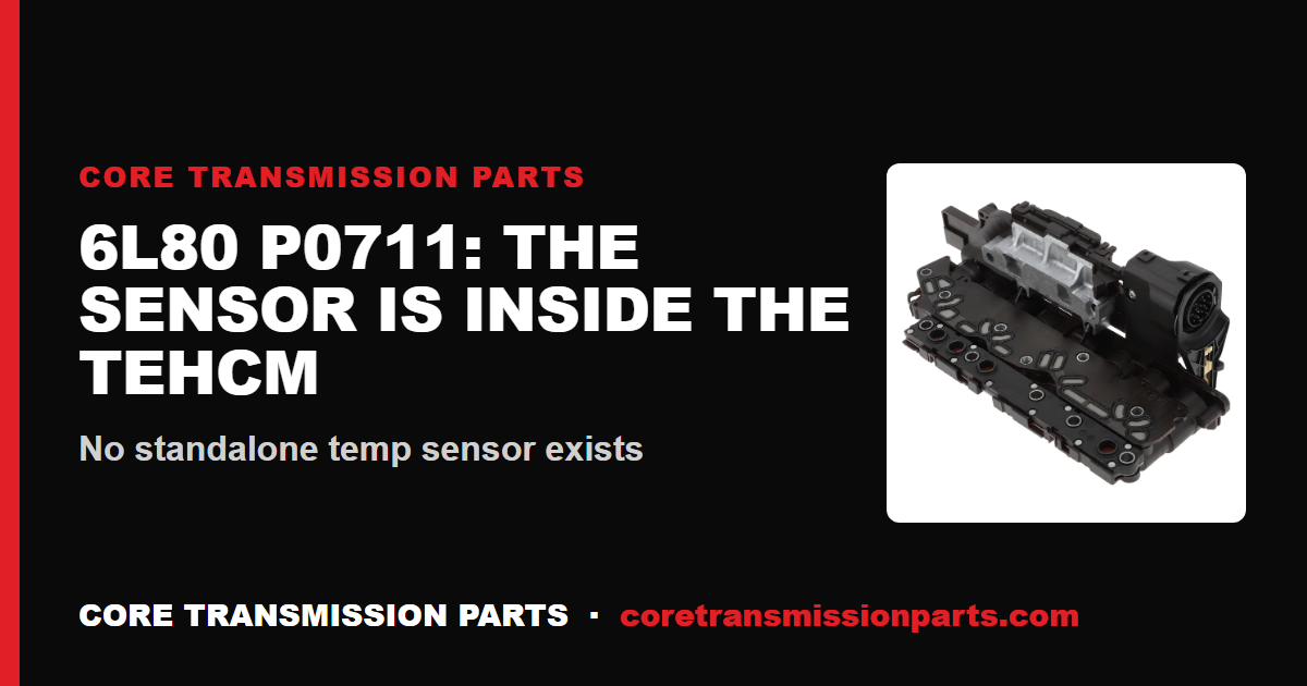 6L80 P0711: What It Means, Causes, and How to Fix It