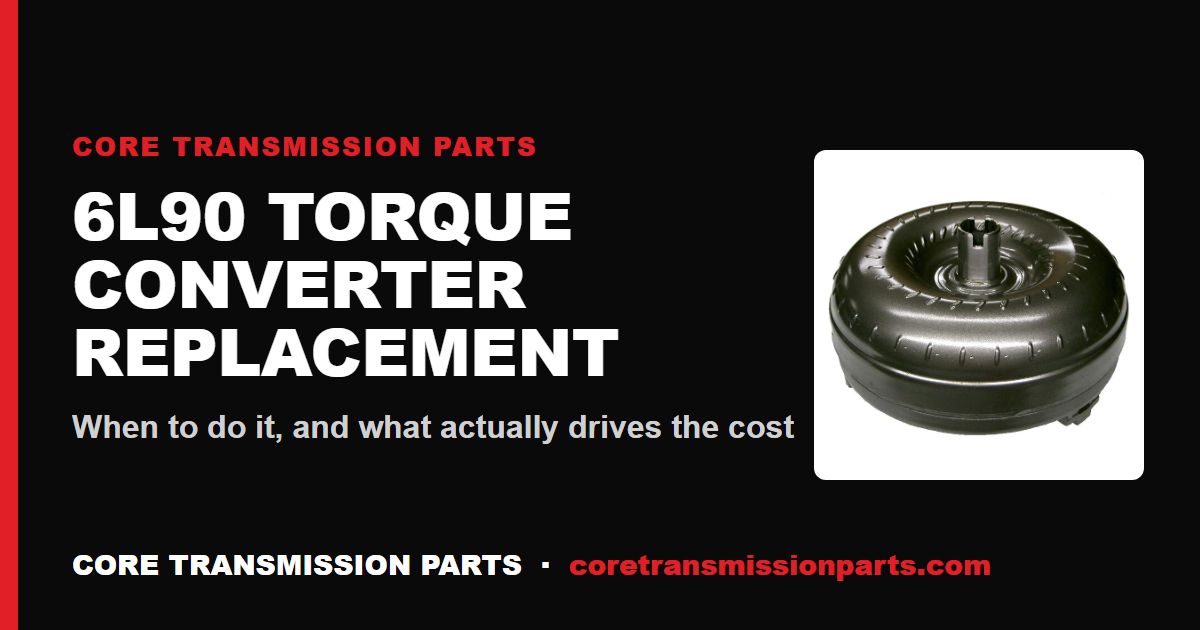 6L90 Torque Converter Replacement Cost and When to Do It