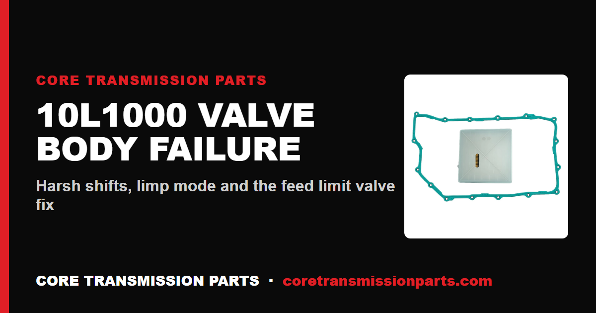 Allison 10L1000 Valve Body Failure: Symptoms, Causes, and the Real Fix