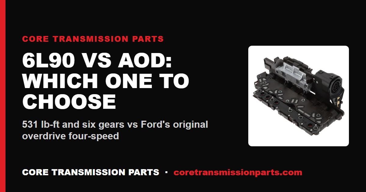 6L90 vs AOD: Differences and Which One to Choose