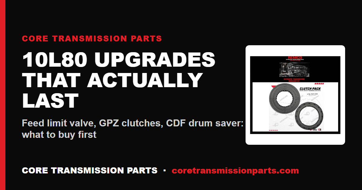 10L80 Upgrade Parts That Actually Last: What to Buy