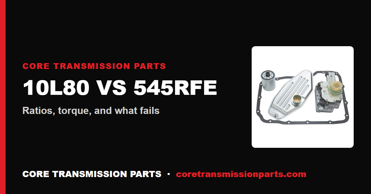 10L80 vs 545RFE: Differences and Which One to Choose