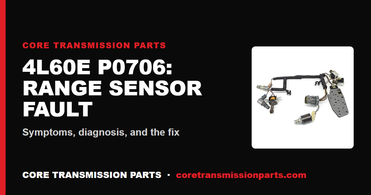 4L60E P0706: What It Means, Causes, and How to Fix It