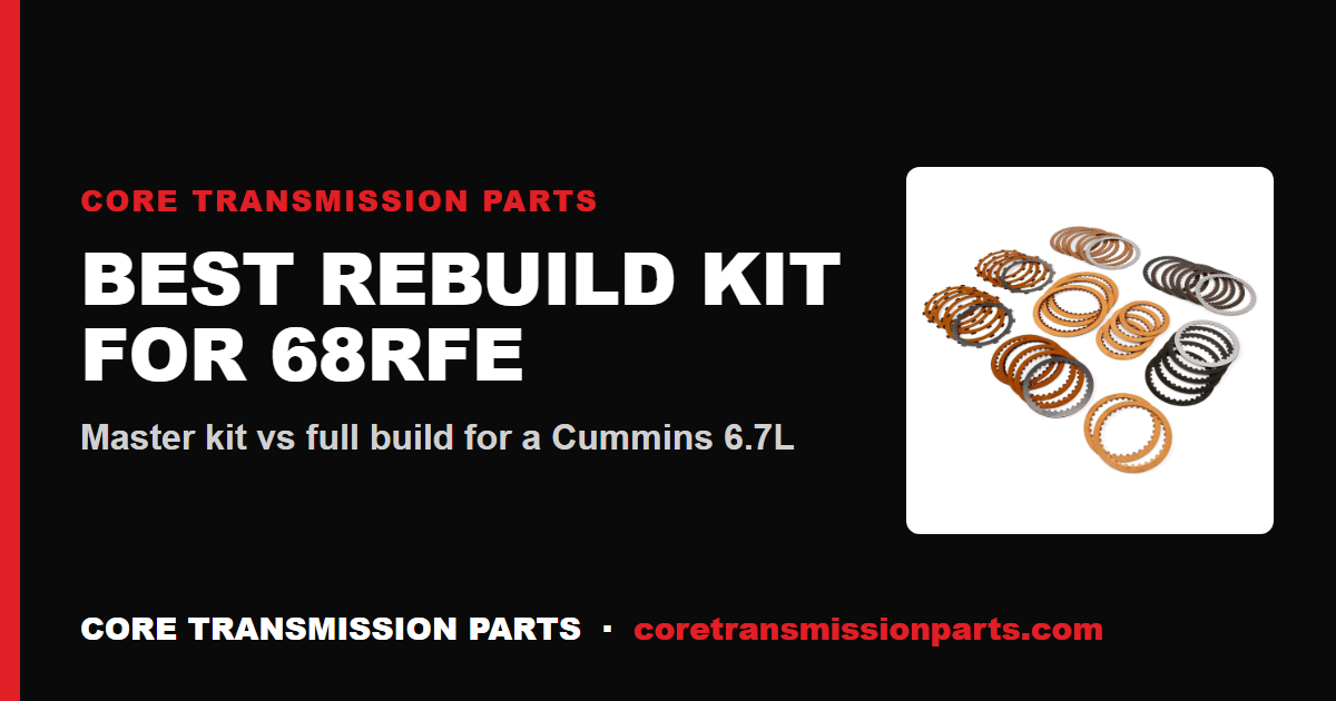 Best Rebuild Kit for 68RFE