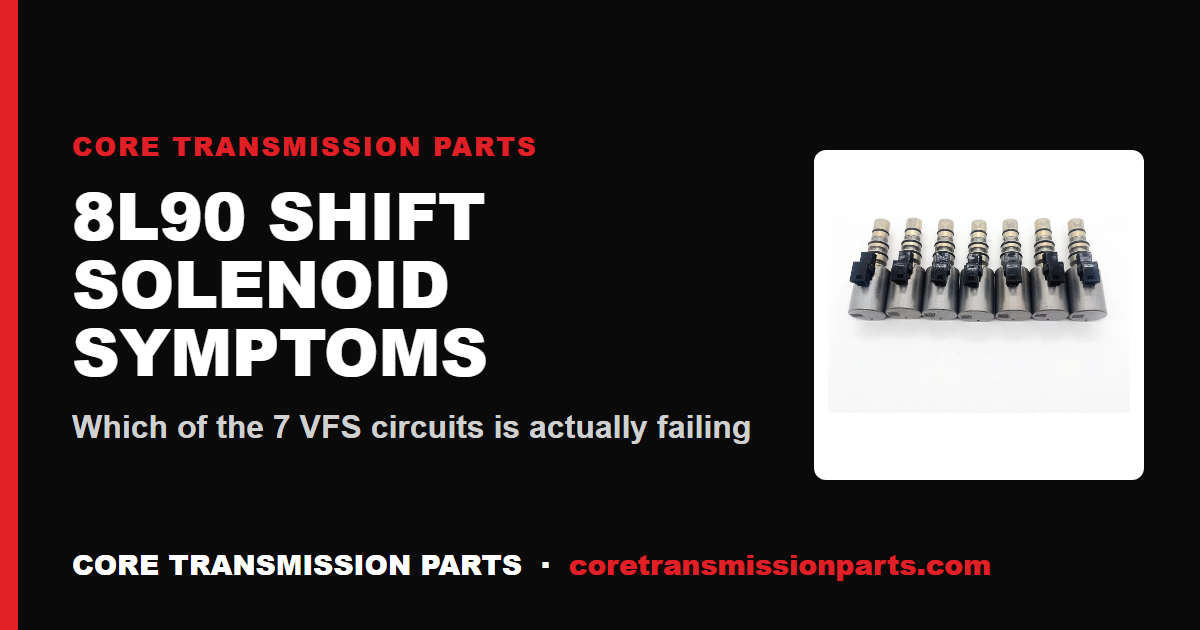 8L90 Shift Solenoid Symptoms: Diagnosis and the Real Fix