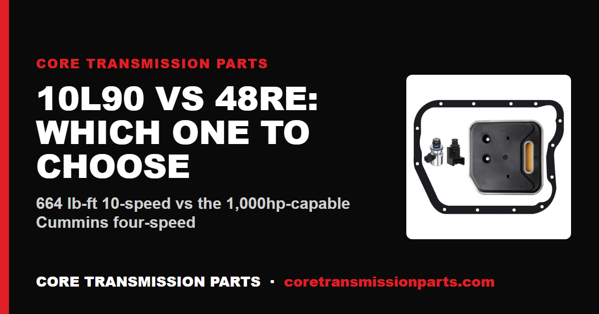10L90 vs 48RE: Differences, Strength Limits, and Which One to Choose