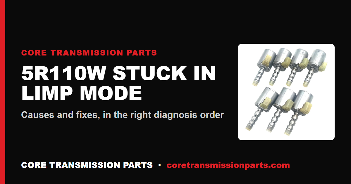 5R110W Stuck in Limp Mode: Causes and Fixes