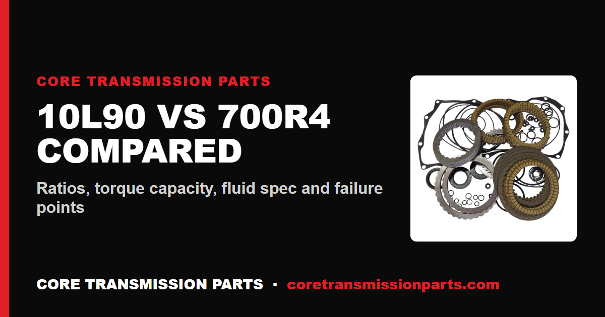 10L90 vs 700R4: Differences and Which One to Choose