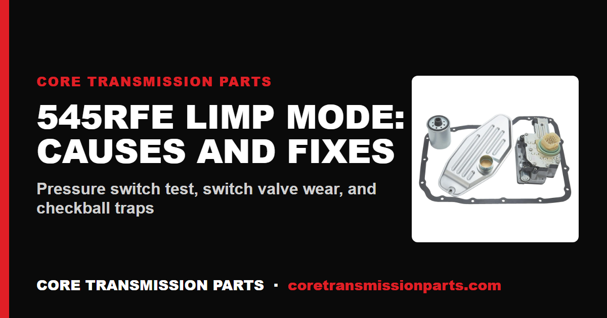 545RFE Stuck in Limp Mode: Causes and Fixes