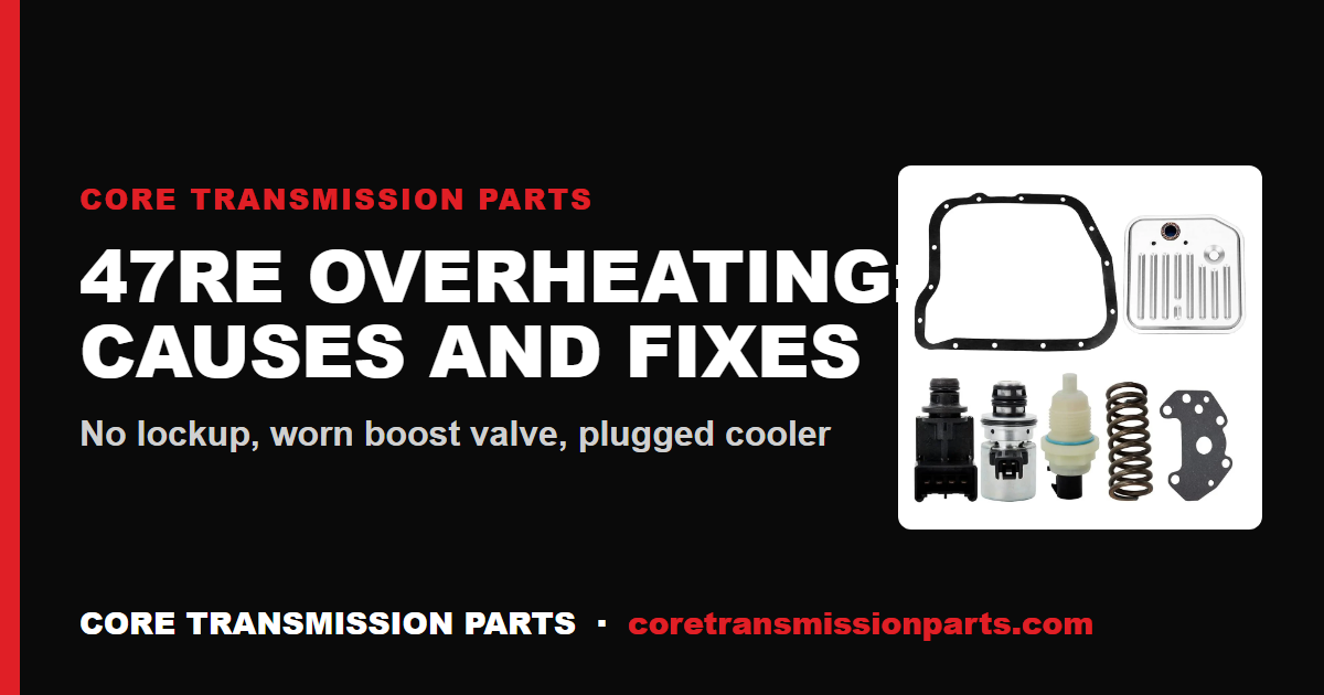 47RE Overheating - Causes and Fixes