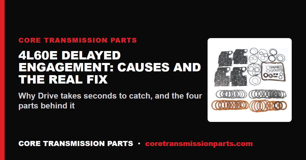 4L60E Delayed Engagement: Causes, Diagnosis and the Real Fix