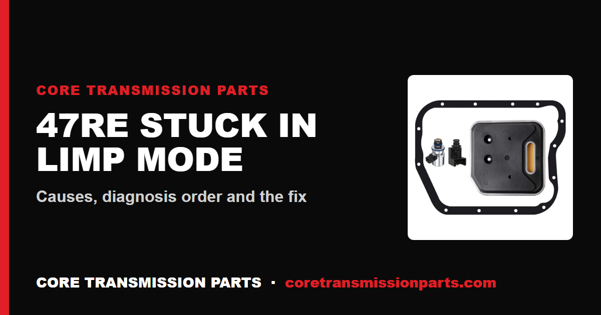 47RE Stuck in Limp Mode: Causes and Fixes