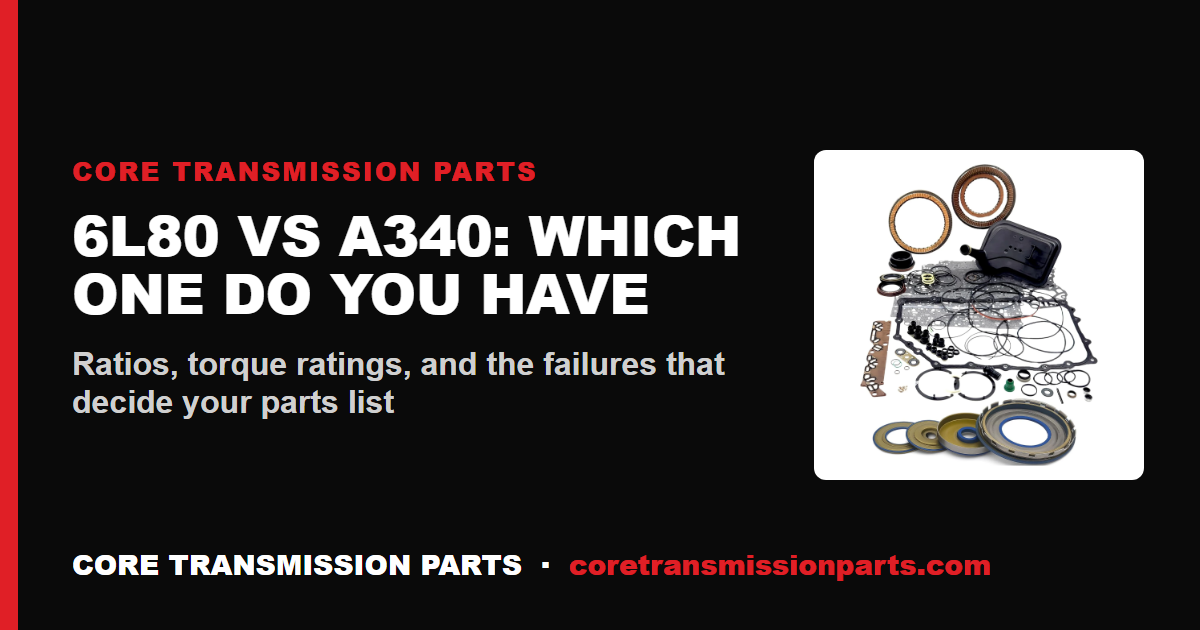6L80 vs A340: Differences and Which One to Choose