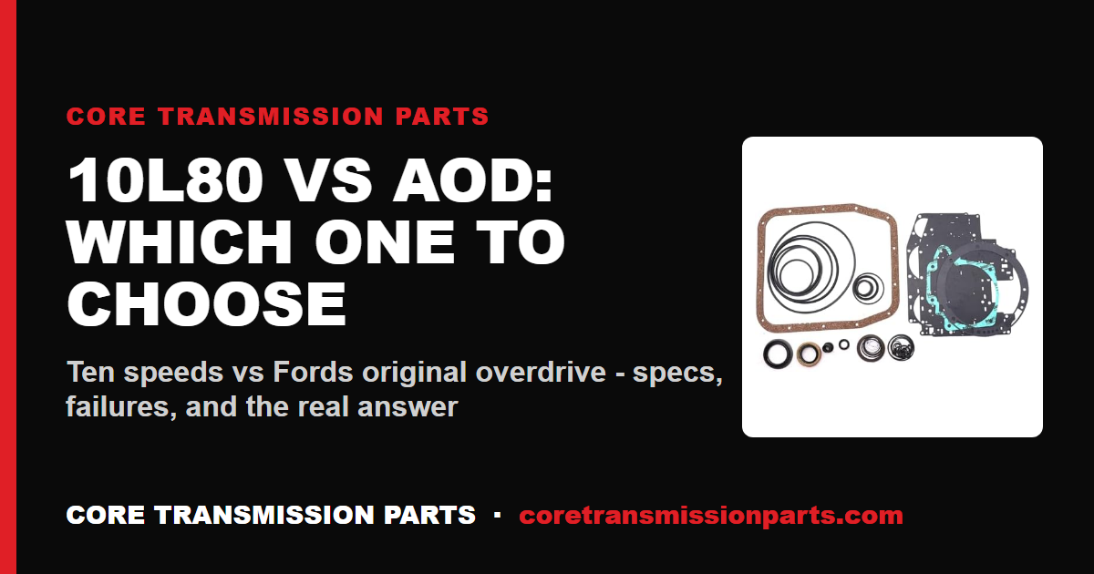 10L80 vs AOD: Differences, Strength, and Which One to Choose
