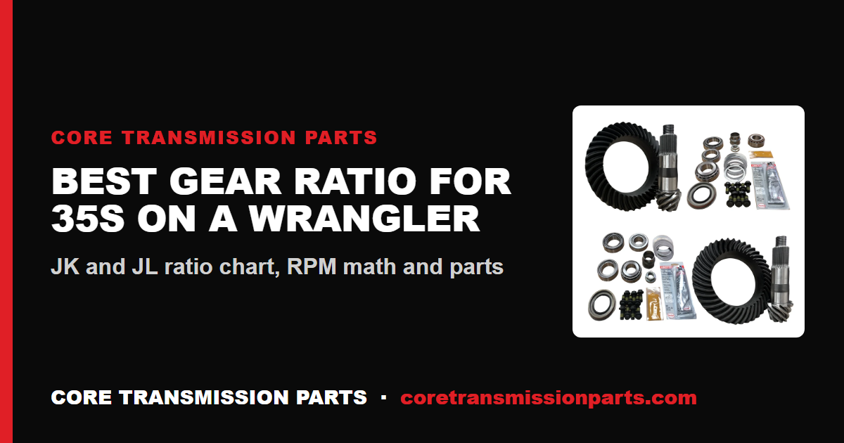 Best Gear Ratio for 35 Inch Tires on a Jeep Wrangler (JK and JL)