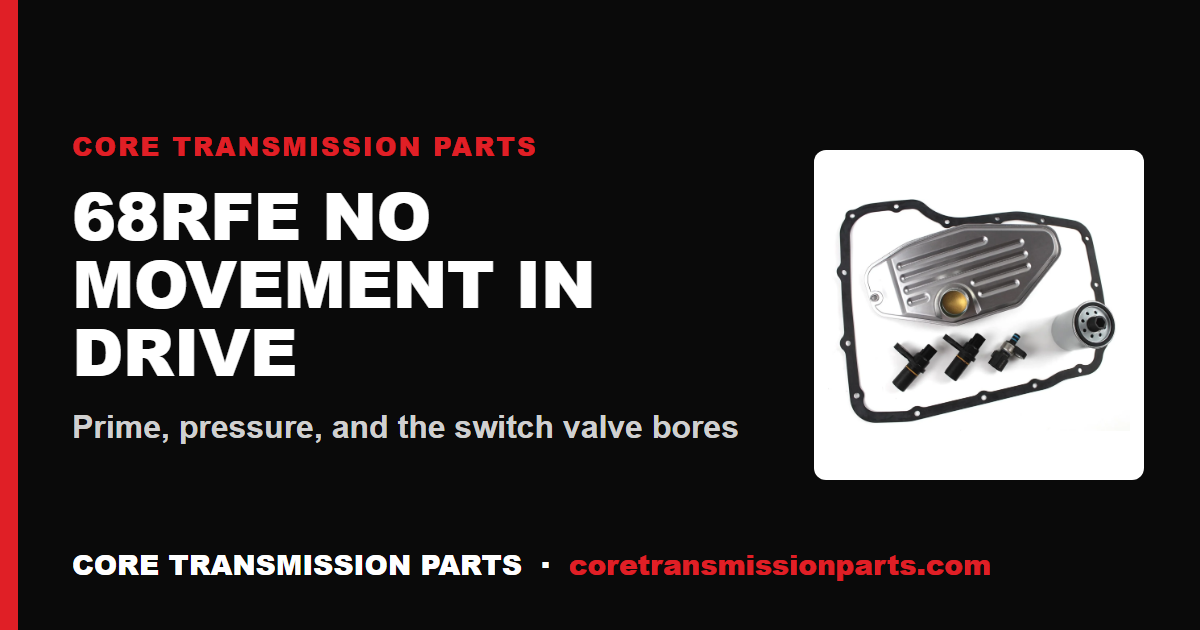 68RFE No Movement in Drive: Diagnosis, Causes, and the Real Fix