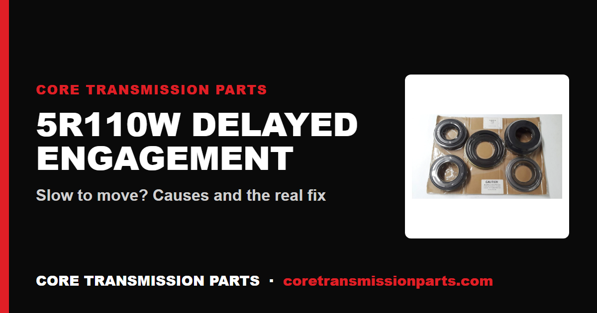 5R110W Delayed Engagement: Causes and Fix