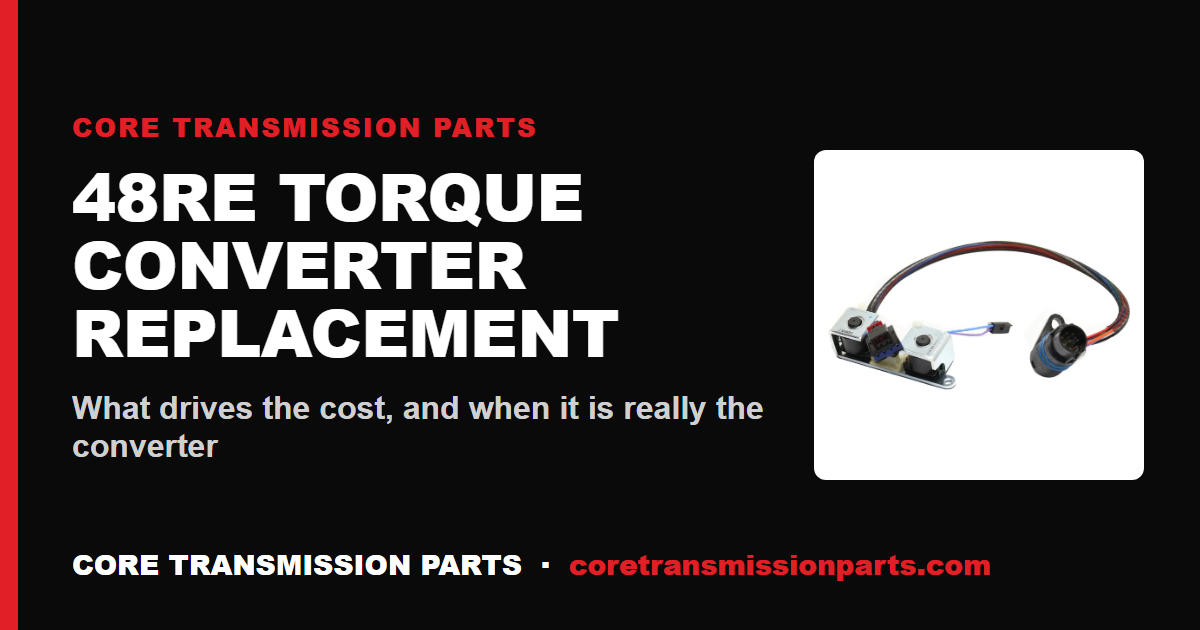 48RE Torque Converter Replacement Cost and When to Do It