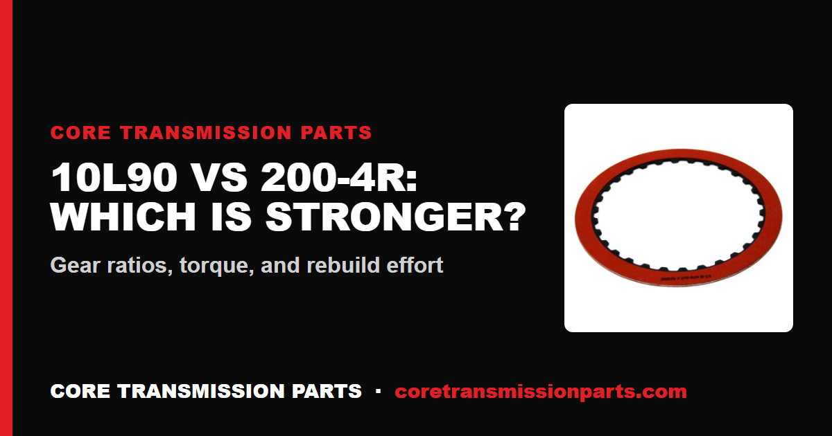 10L90 vs 200-4R: Differences, Strength, and Which One to Choose