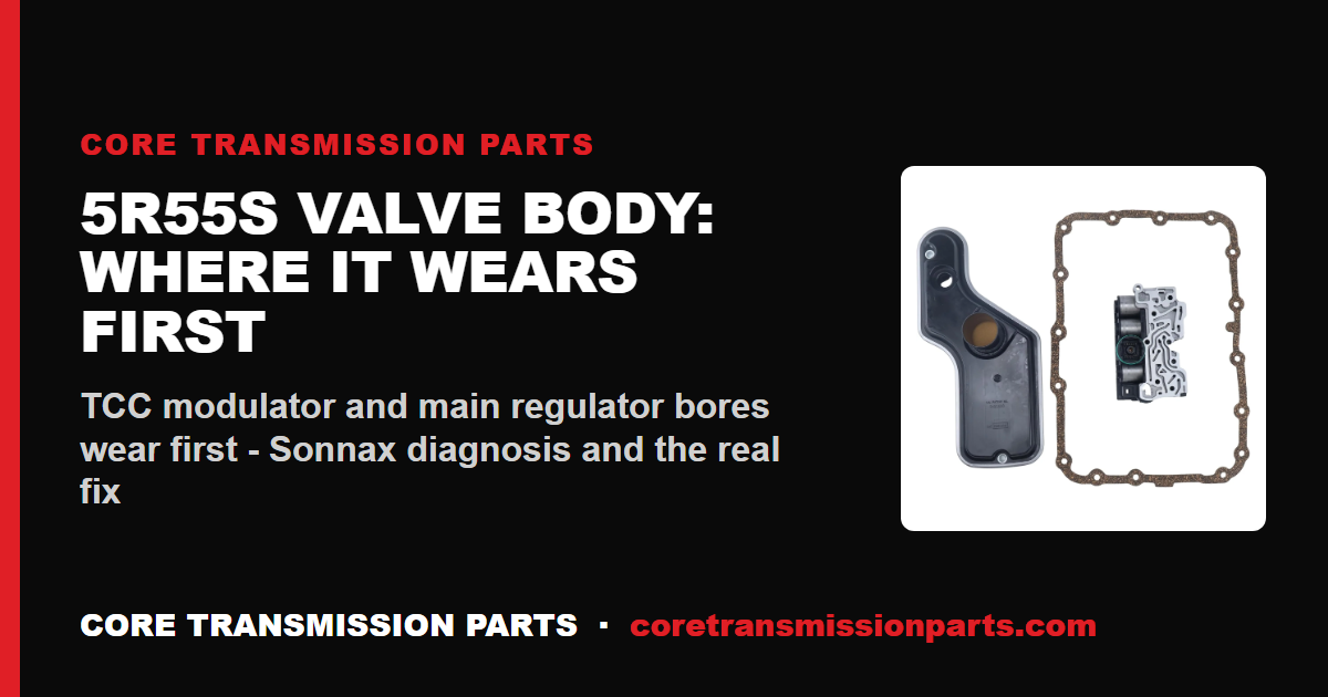 5R55S Valve Body Common Failure Points Explained