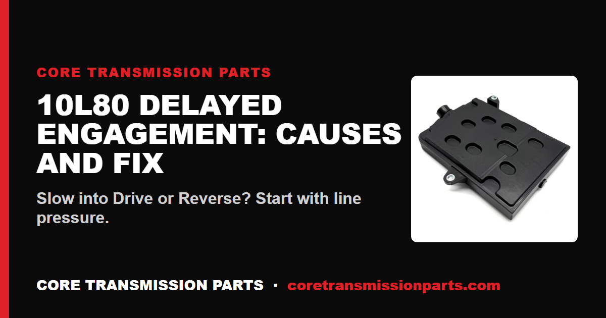 10L80 Delayed Engagement: Causes, Diagnosis and the Real Fix