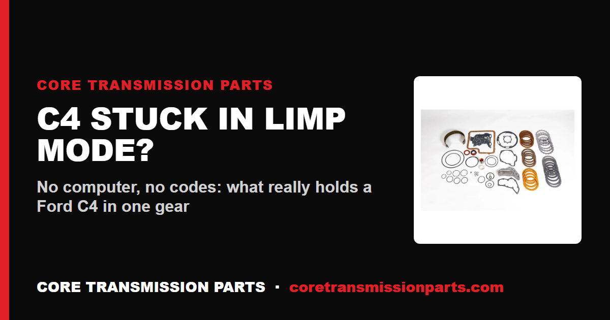 C4 Stuck in Limp Mode: Causes and Fixes for a Ford C4 Stuck in One Gear