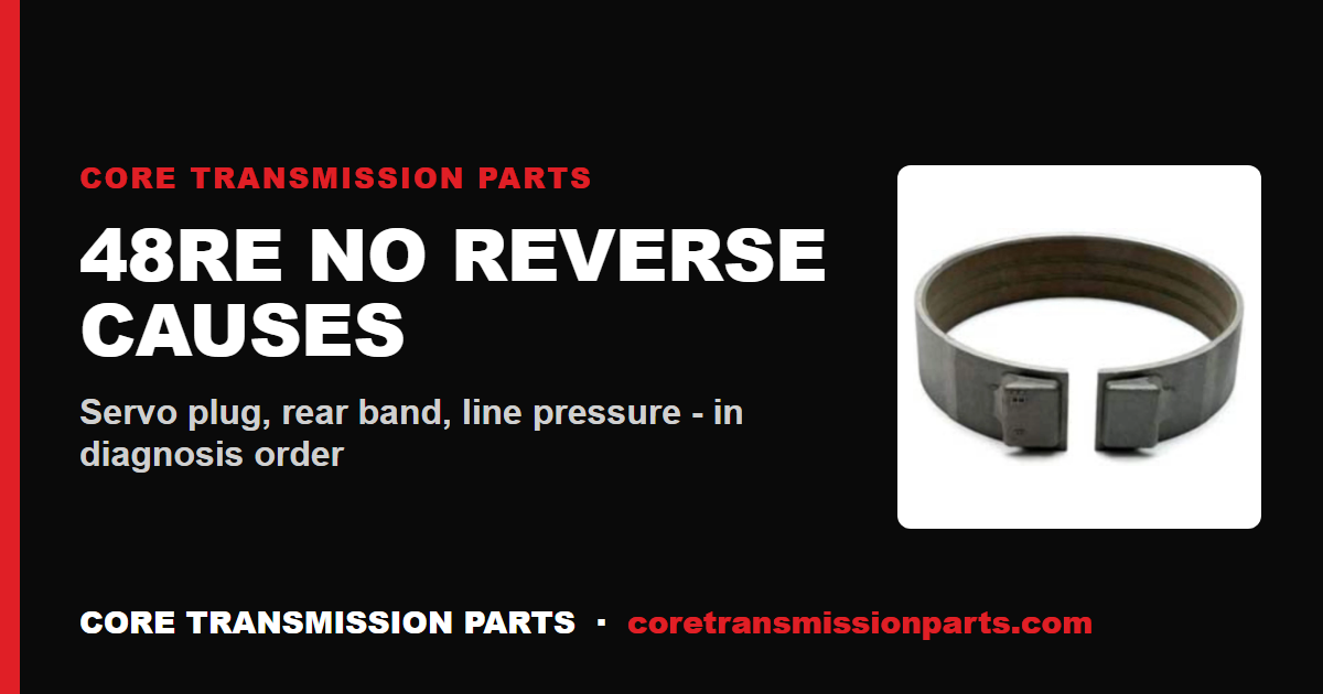 48RE No Reverse Causes